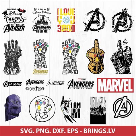 Download 373+ Free Marvel SVG Files Commercial Use